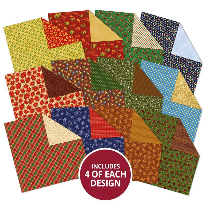 Golden Oldies - Festive Senior Moments 8" x 8" Paper Pad
