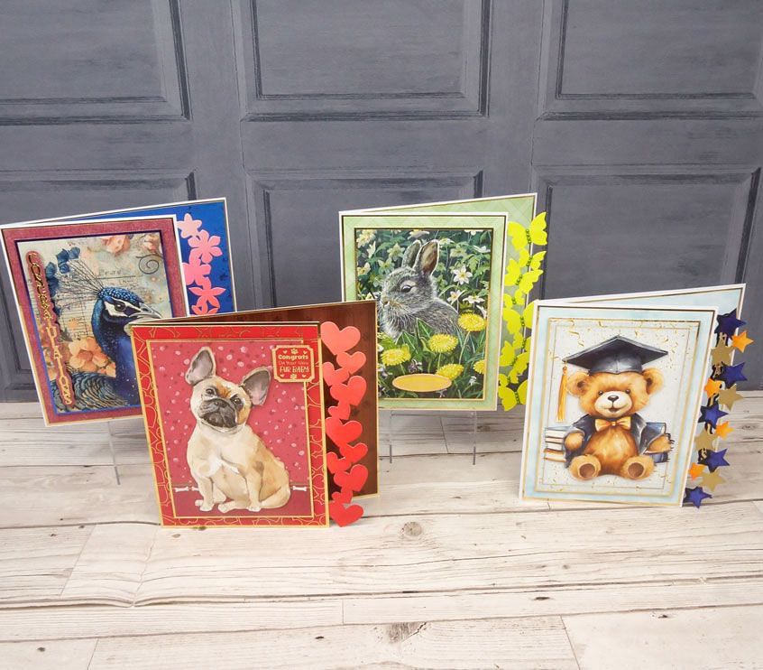 Fancy-Edge Card Blanks Megabuy