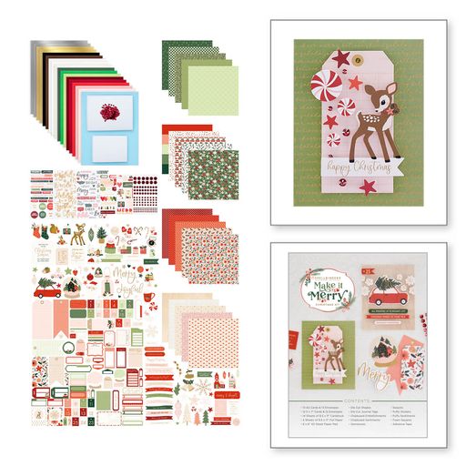 Spellbinders 2023 Make It Merry Limited Edition Holiday Cardmaking Kit