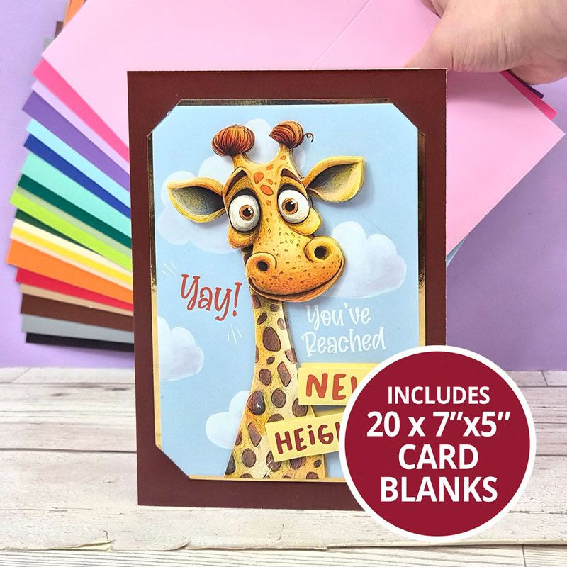 Little Book Photo Corner Card Blanks