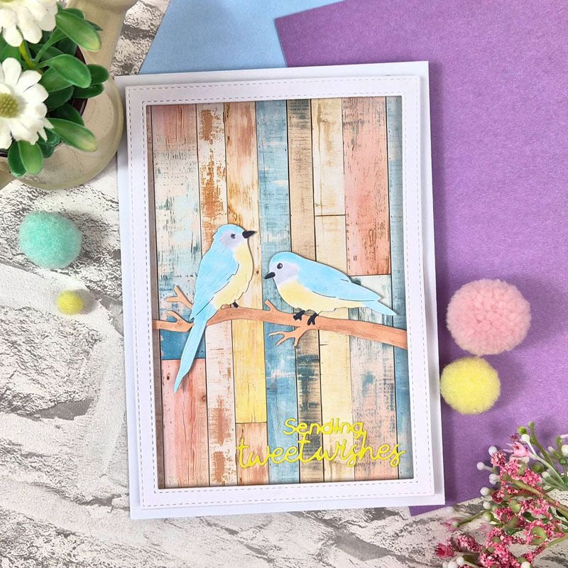 Moonstone Dies - Blossoming Birdhouse