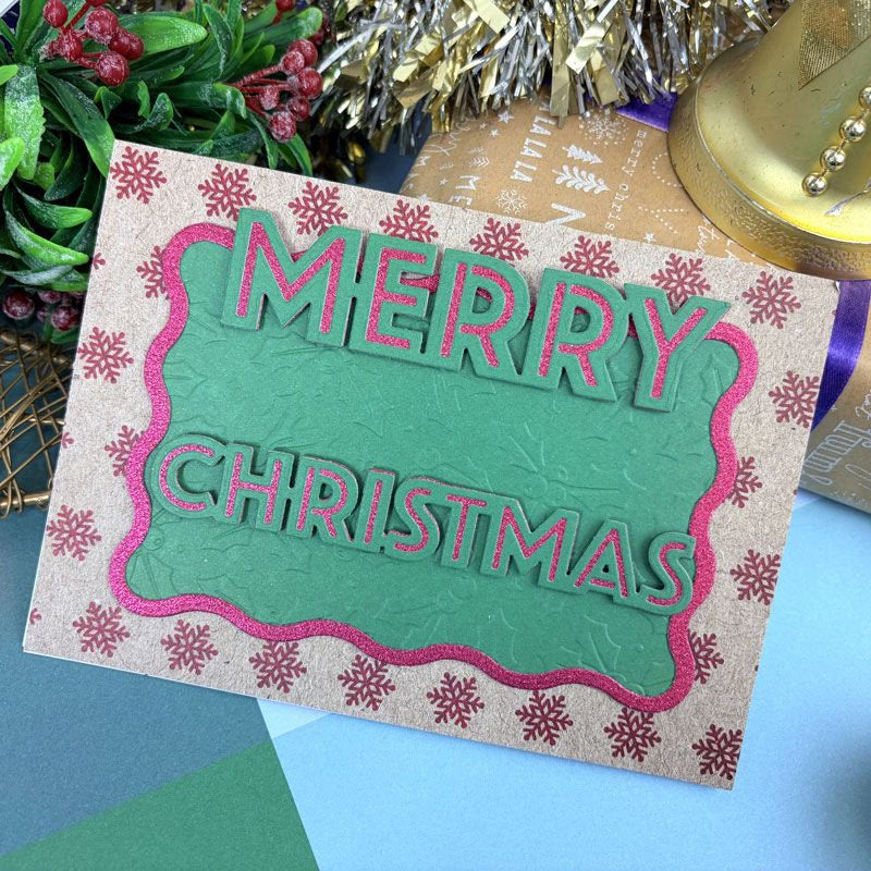 Moonstone Dies - Double Style Sentiments - Merry Christmas