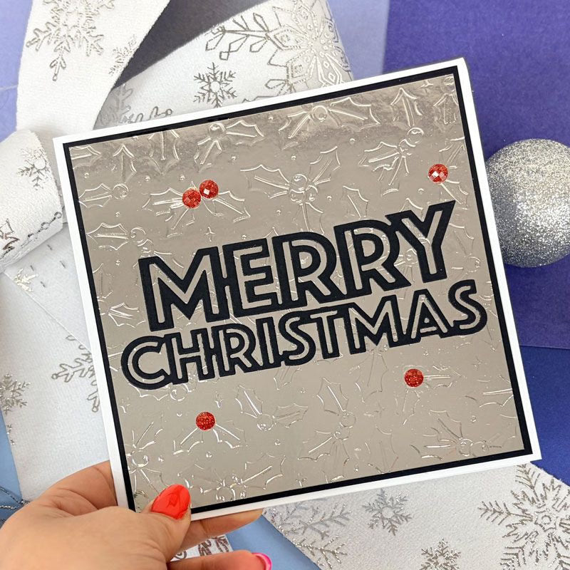 Moonstone Dies - Double Style Sentiments - Merry Christmas