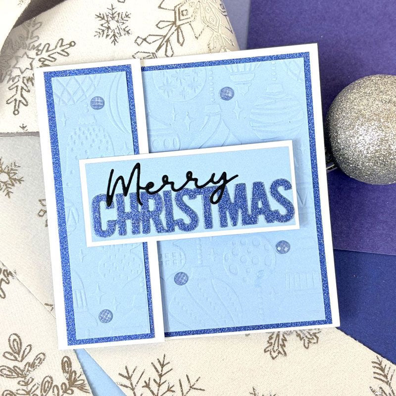 Moonstone Dies - Double Style Sentiments - Merry Christmas