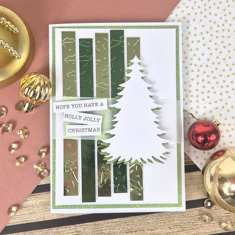 Moonstone Dies - Evergreen Trees Nesting Dies