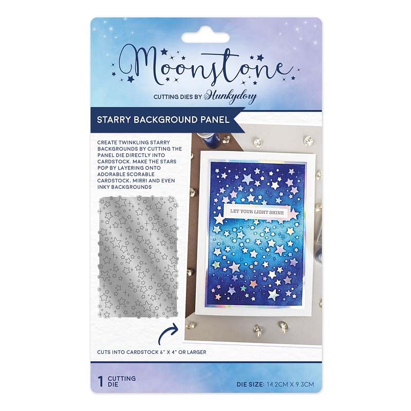 Moonstone Dies - Starry Background Panel