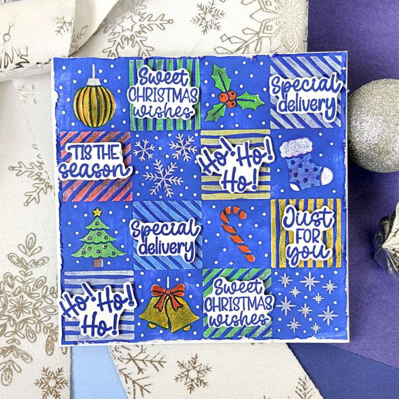 Moonstone Embossing Folders - Christmas Icons