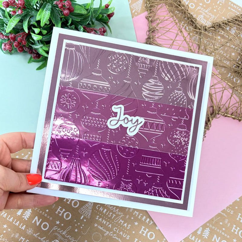 Moonstone Embossing Folders - Decorative Baubles