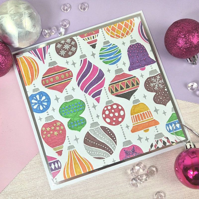 Moonstone Embossing Folders - Decorative Baubles