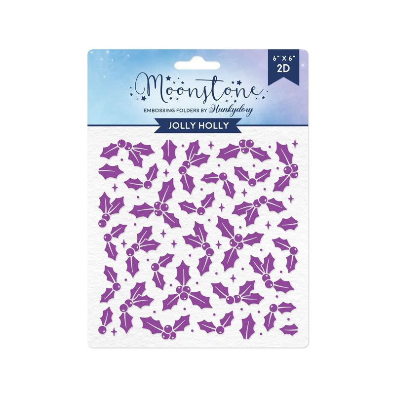 Moonstone Embossing Folders - Jolly Holly
