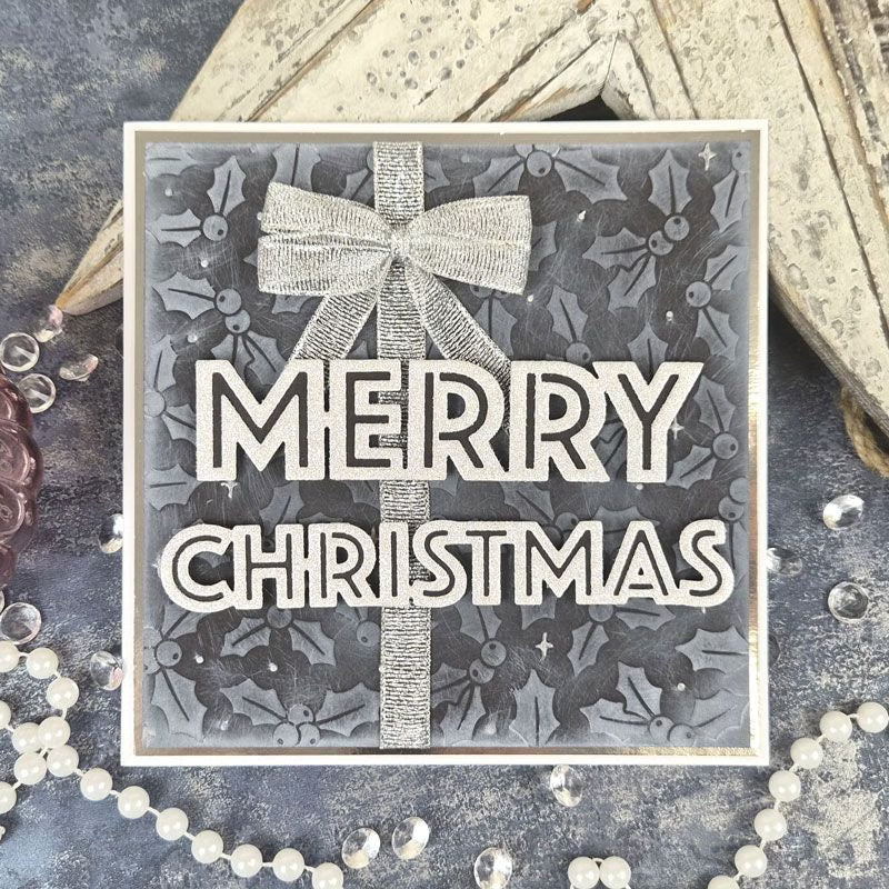 Moonstone Embossing Folders - Jolly Holly