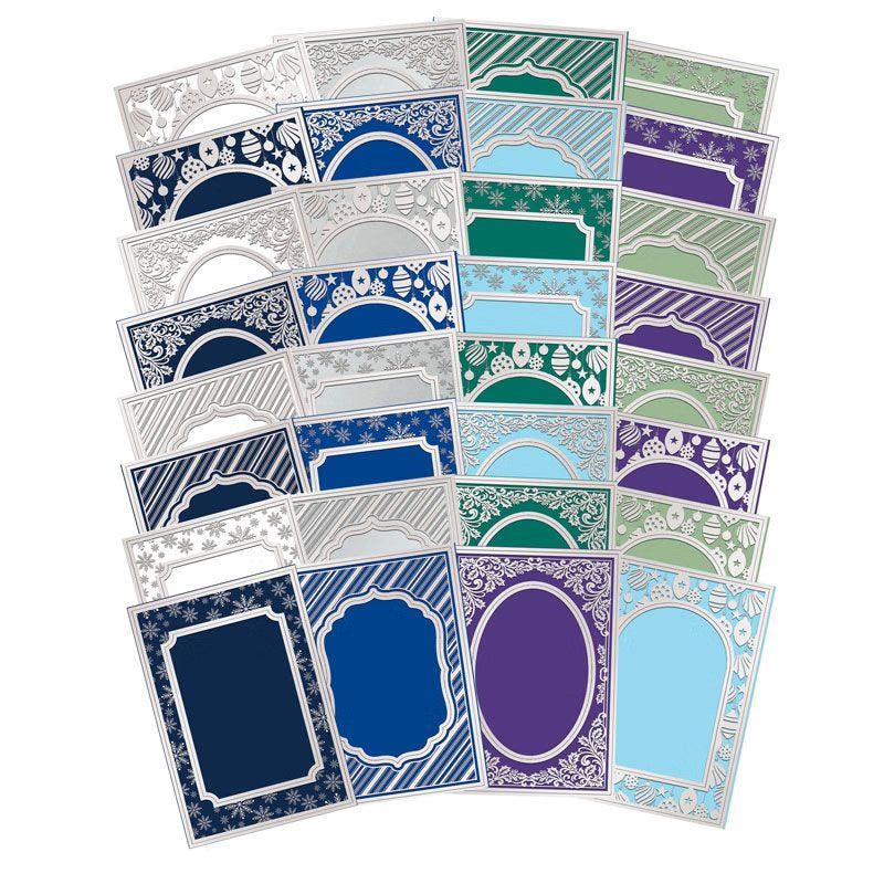 Festive Pocket Pad Apertures - Stunning Silver