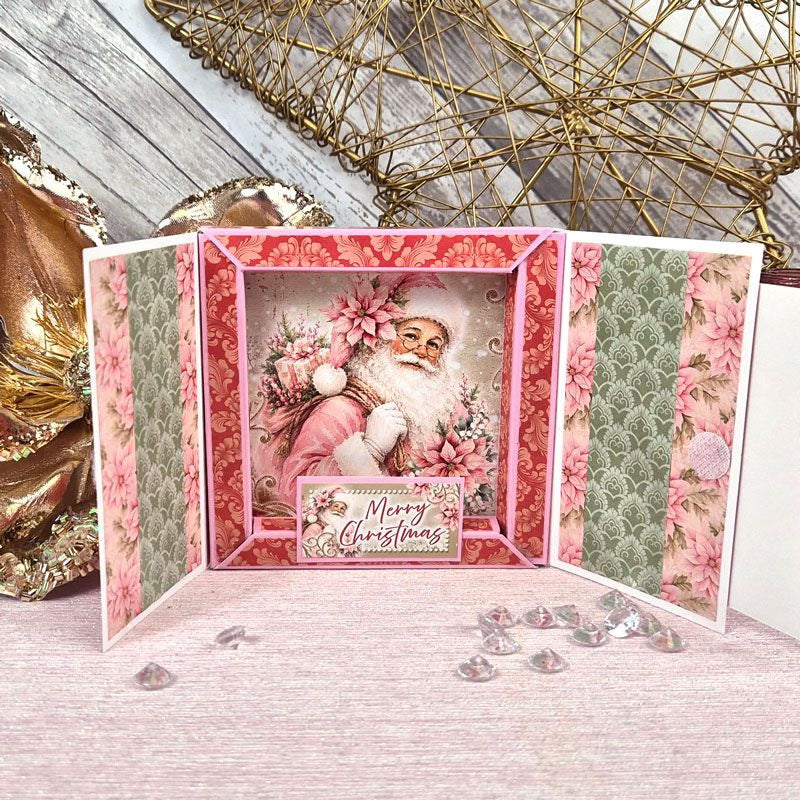 Premium Paper Pads - Joyful Poinsettias