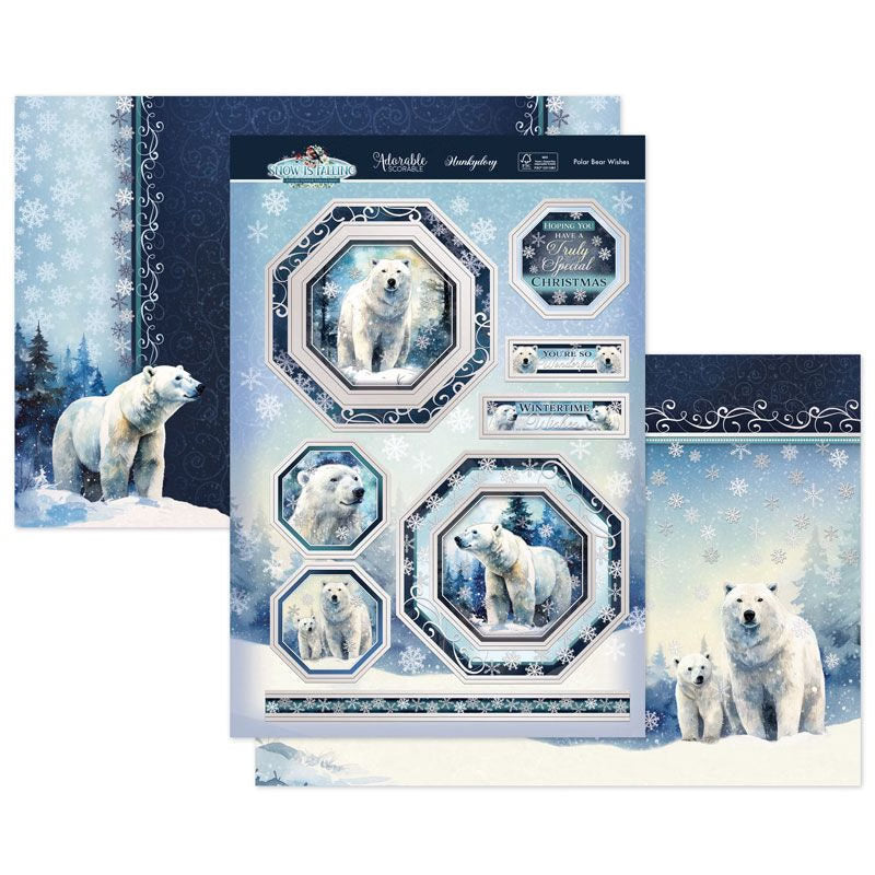 Polar Bear Wishes Luxury Topper Set