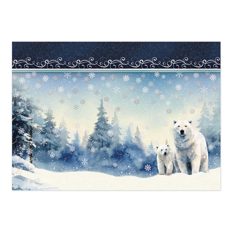 Polar Bear Wishes Luxury Topper Set
