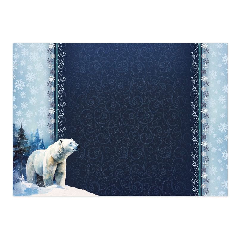 Polar Bear Wishes Luxury Topper Set