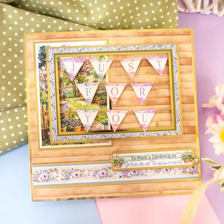 Crafty Stash Pads - Cottage Garden