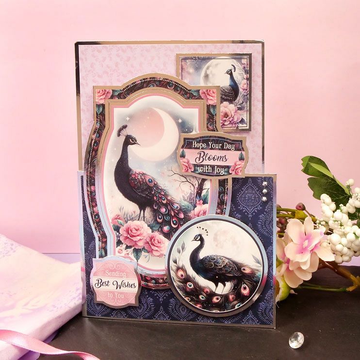 Crafty Stash Pads - Peacock Paradise