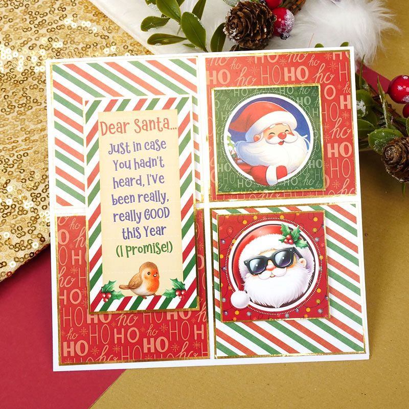 Crafty Stash Pads - Santa Claus is Coming to Town