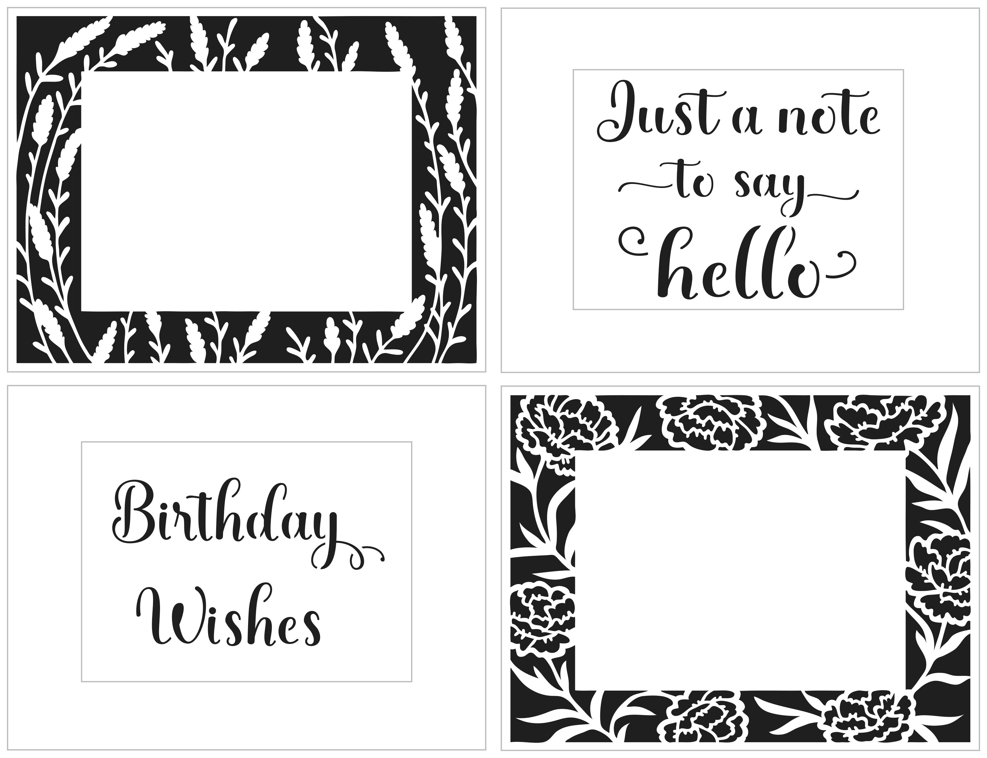 The Crafters Workshop A2 Lavender Peonies Frames