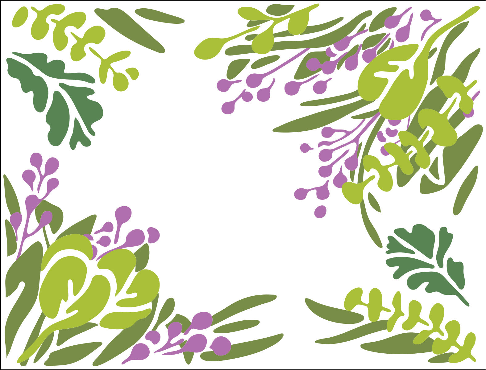 The Crafters Workshop Layered Sage Frame