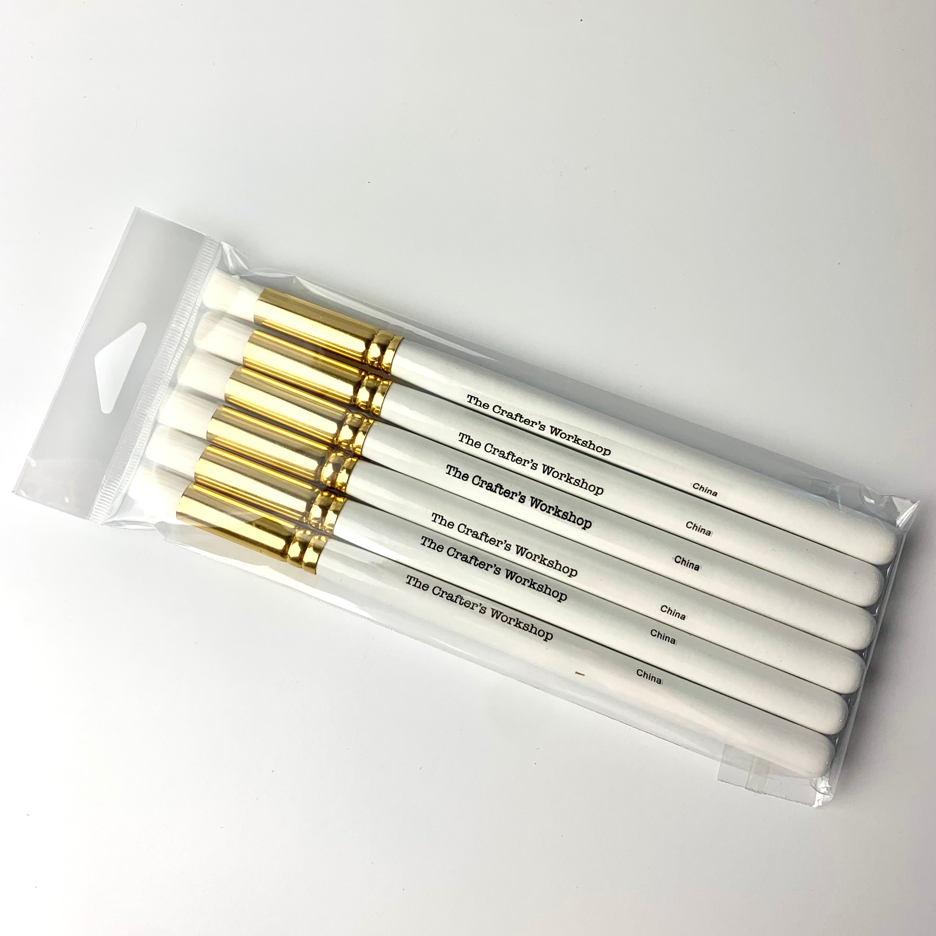 The Crafters Workshop (TCW) Medium Blending Brushes set of 6