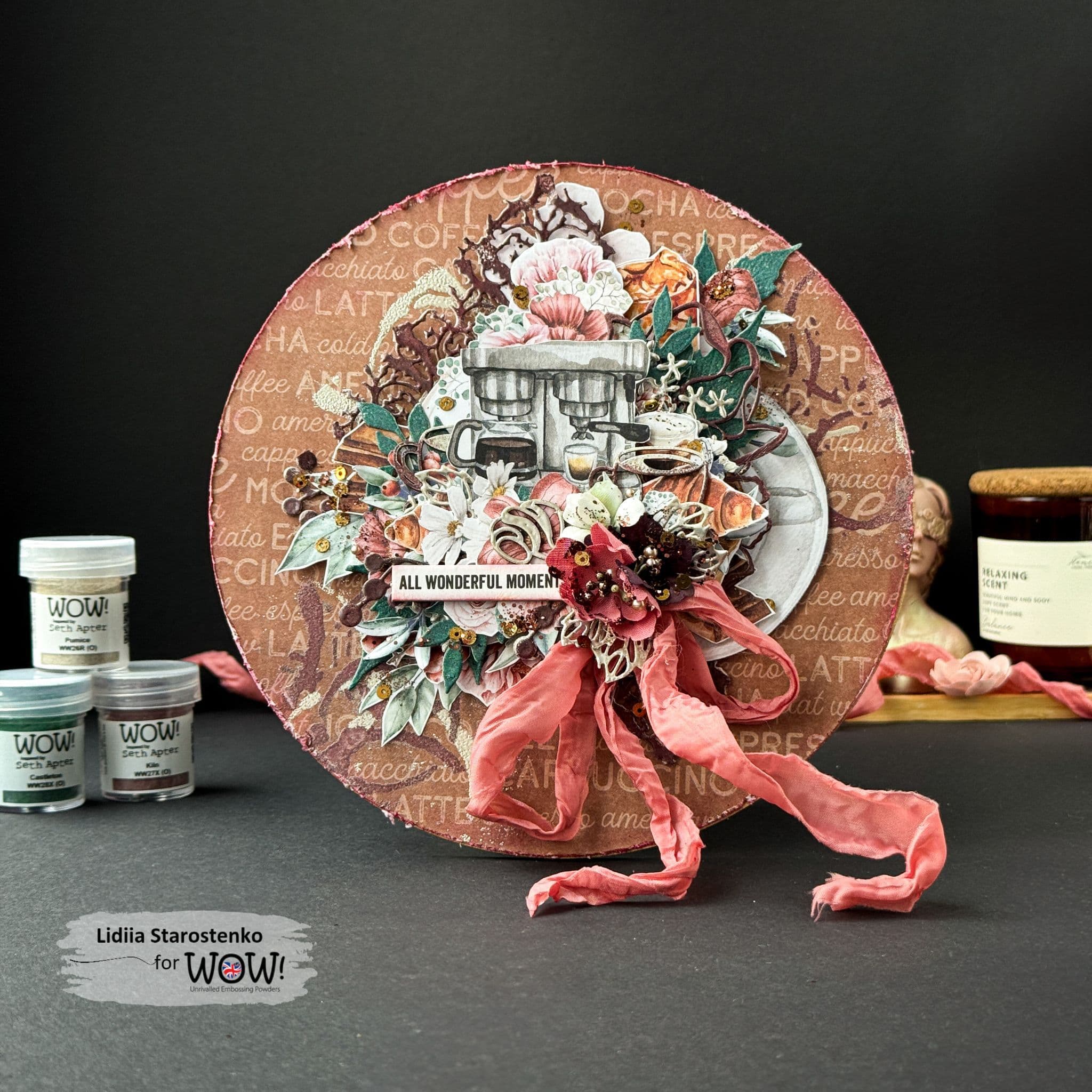 WOW! Embossing Powder - Heritage Quad - Inspired by Seth Apter