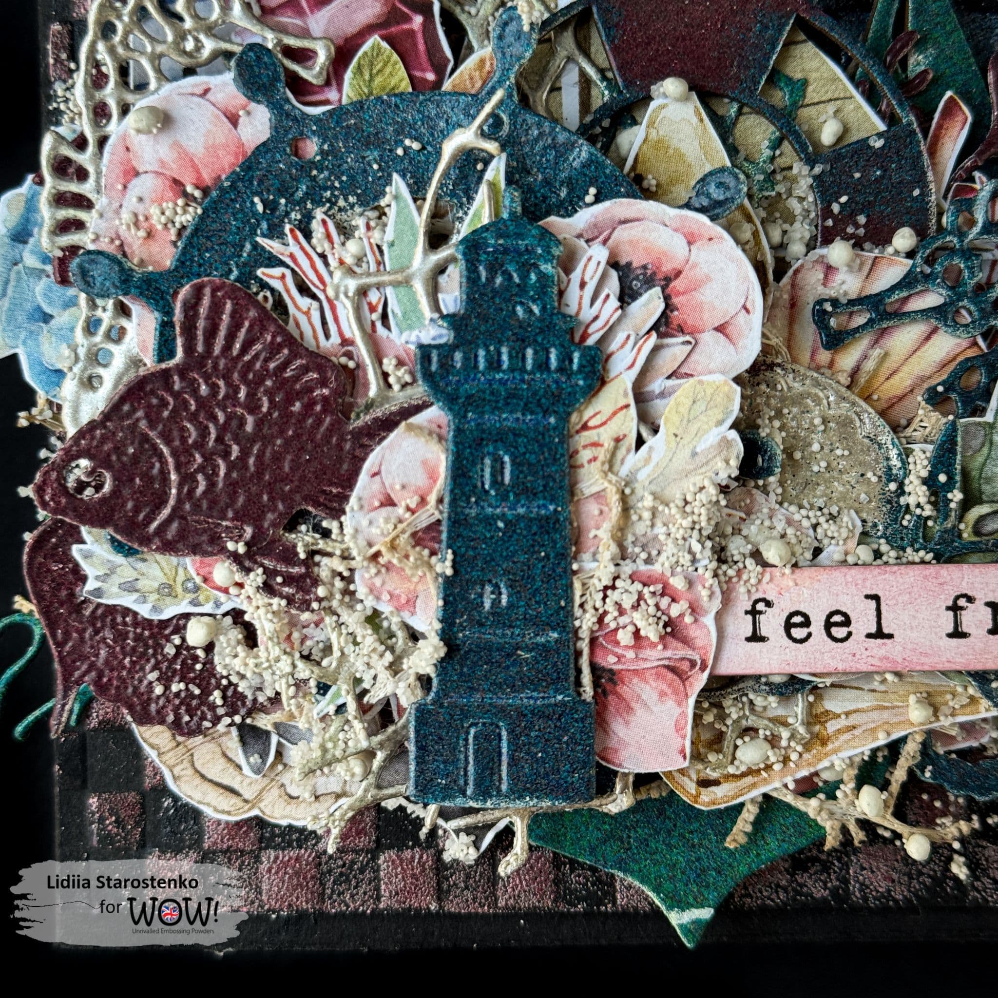 WOW! Embossing Powder - Heritage Quad - Inspired by Seth Apter