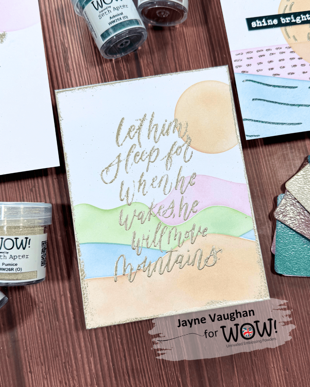 WOW! Embossing Powder - Heritage Quad - Inspired by Seth Apter