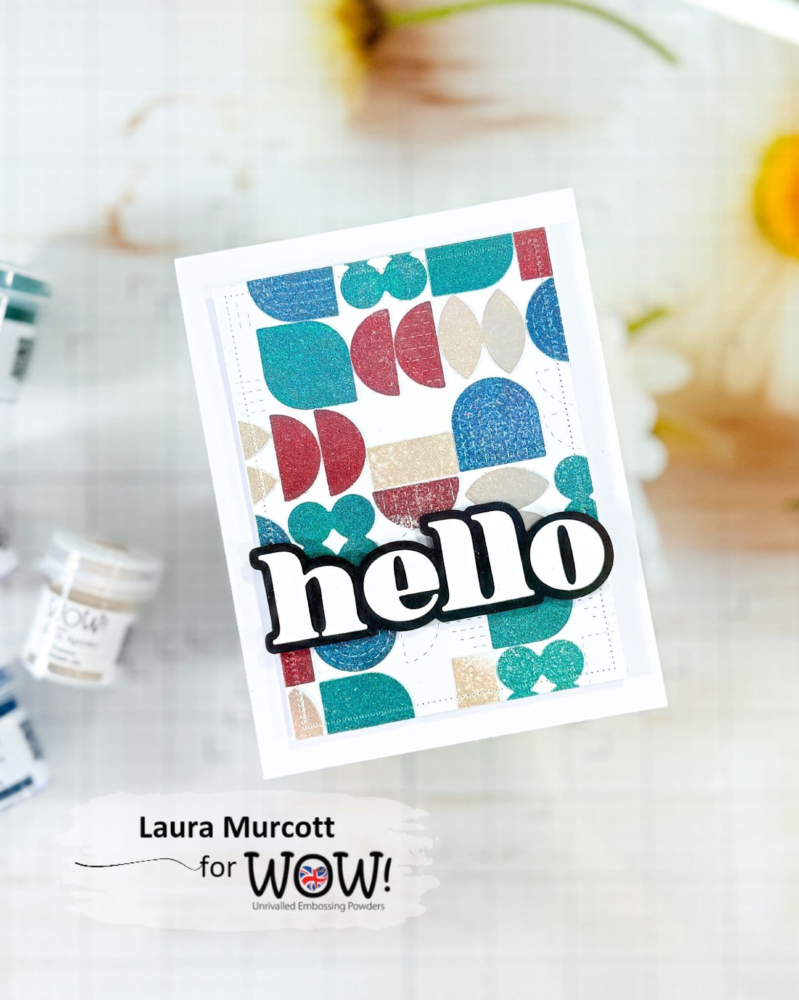 WOW! Embossing Powder - Heritage Quad - Inspired by Seth Apter