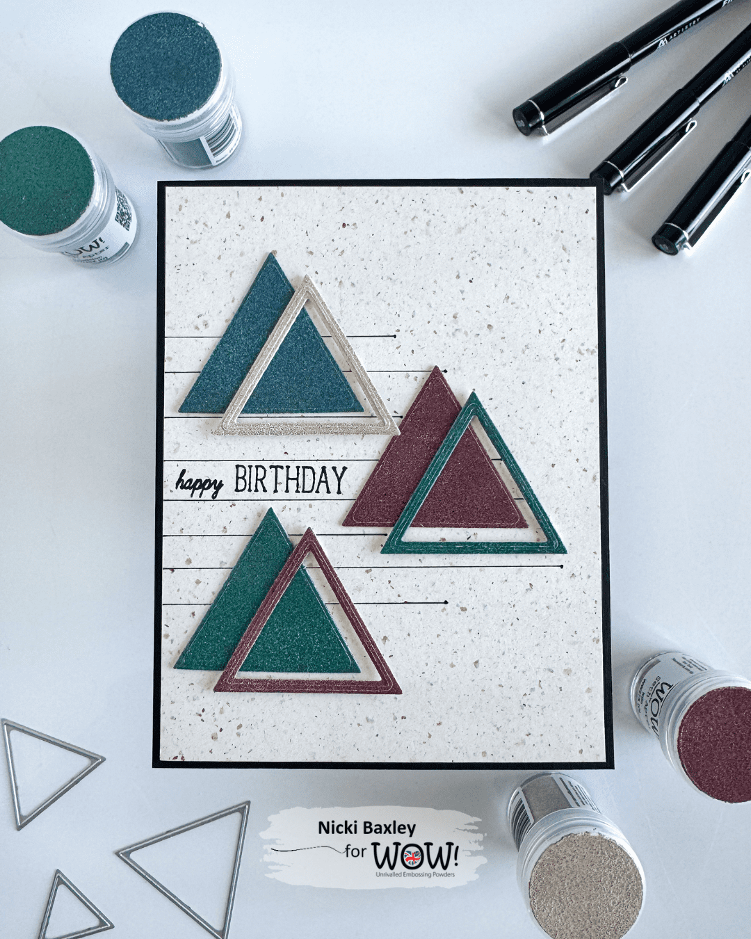 WOW! Embossing Powder - Heritage Quad - Inspired by Seth Apter