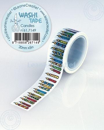 Washi Tape Candles 20mm x 5m