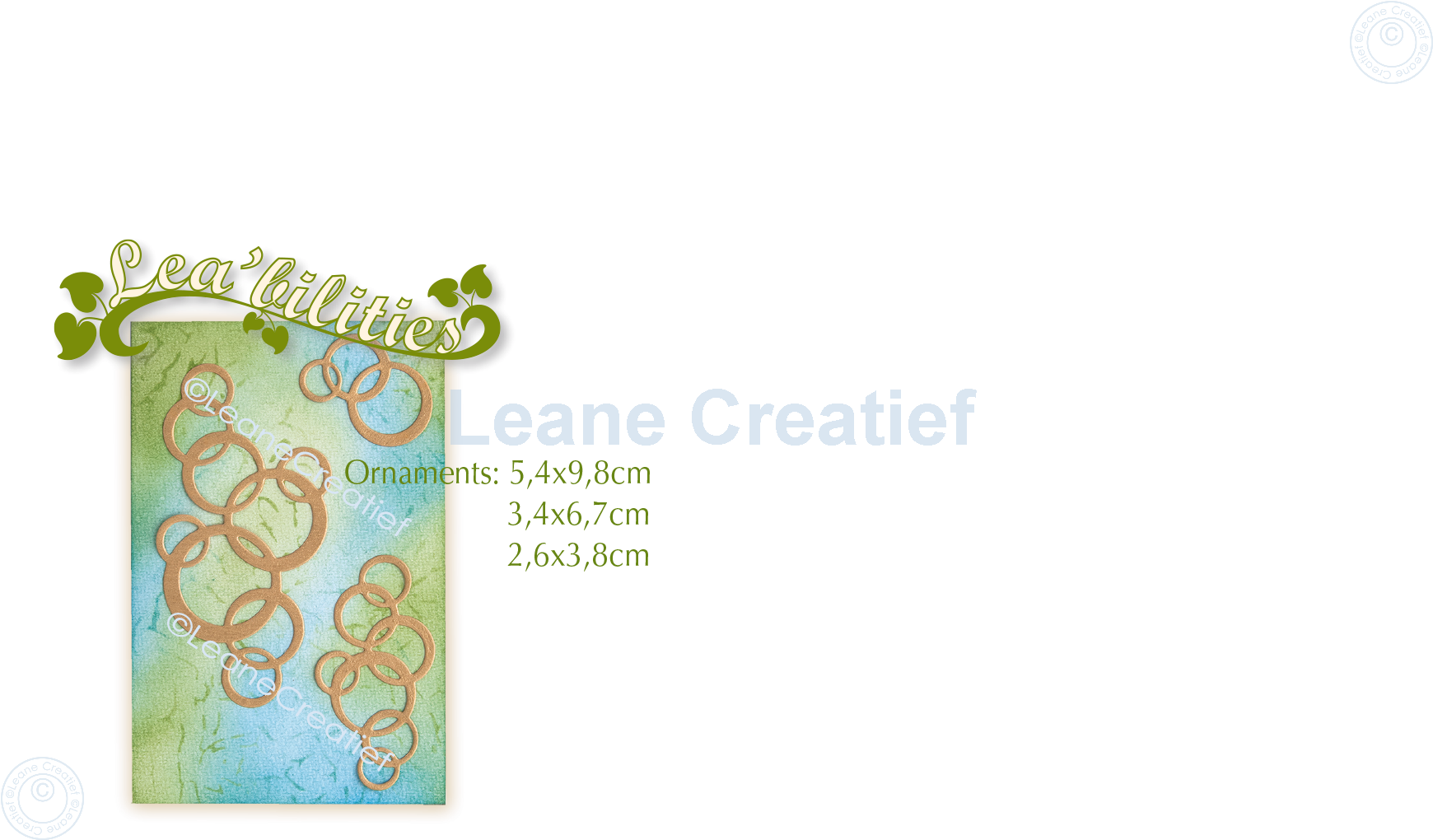 Lea’bilitie Circle Ornaments Cutting Die