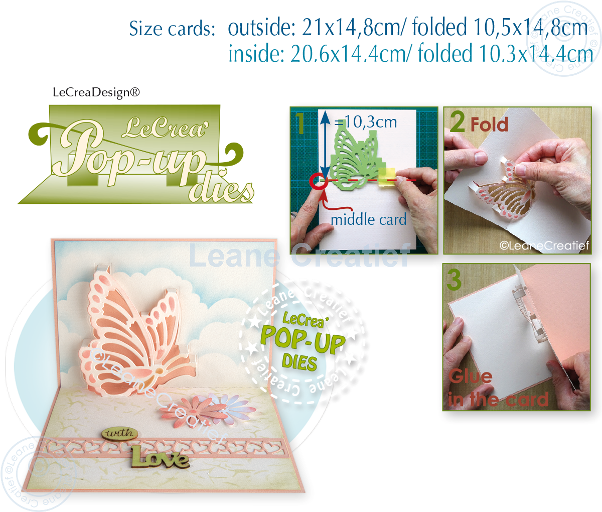 Lea’bilitie Pop-Up Butterfly Cut And Embossing Die
