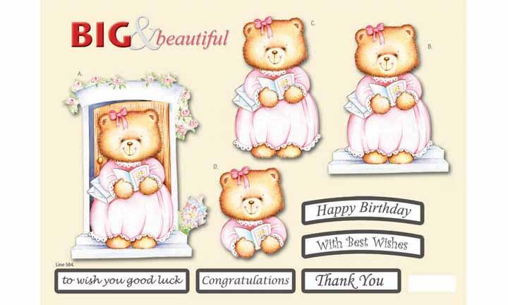 Craft UK B&B Bear in Dress