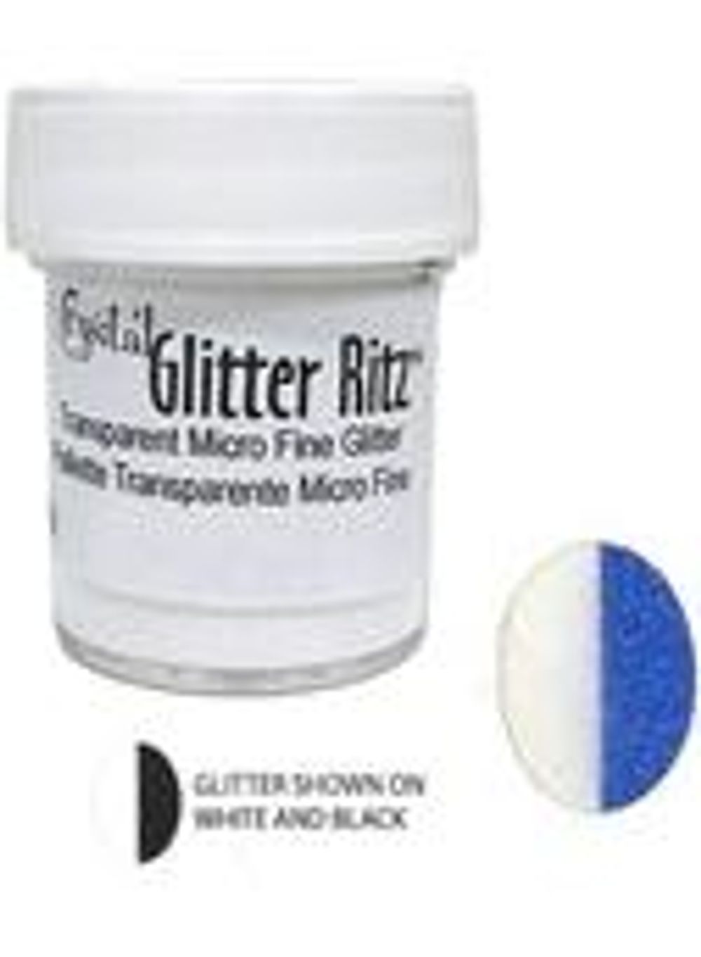 Glitter Ritz Micro Fine Glitter - Blue Highlight (.5 oz)(8g)