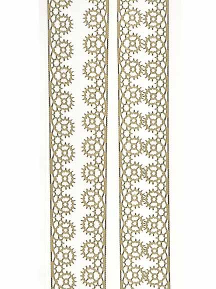 Deco Stickers - Gears Ribbon