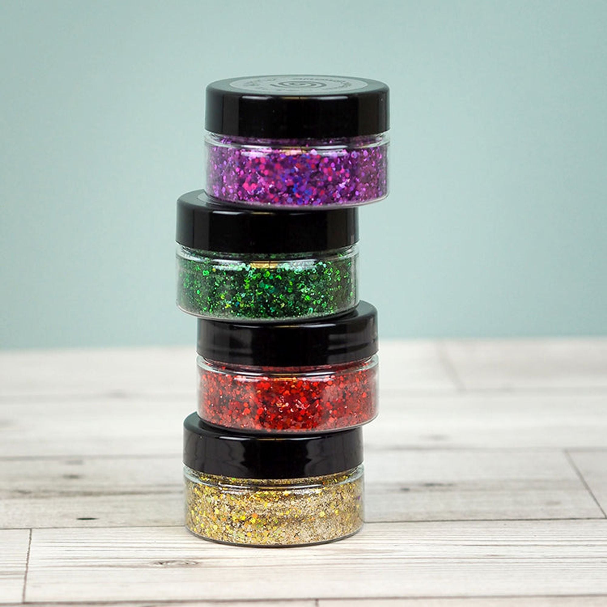 Onyx Black Edible Glitter | Fancy Sprinkles