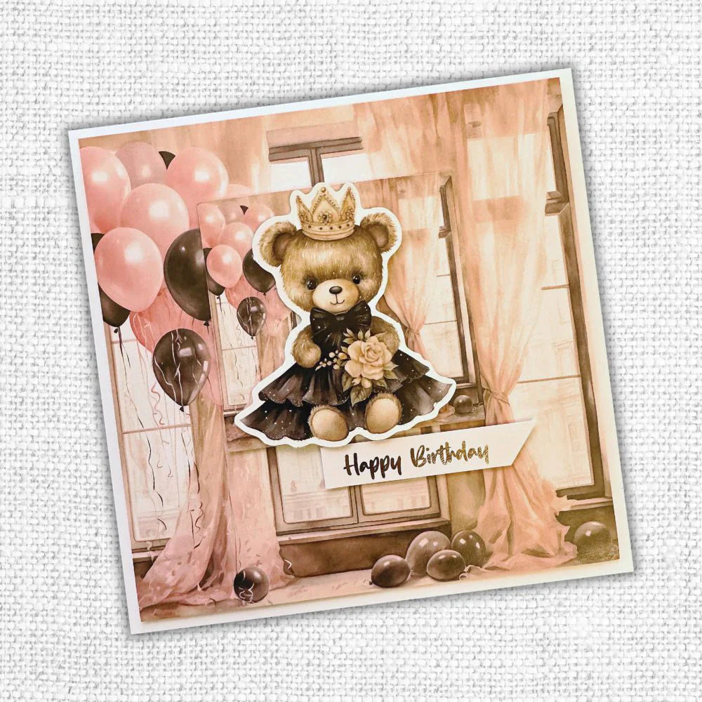 Teddy Celebrates Embossed Die Cuts 31383