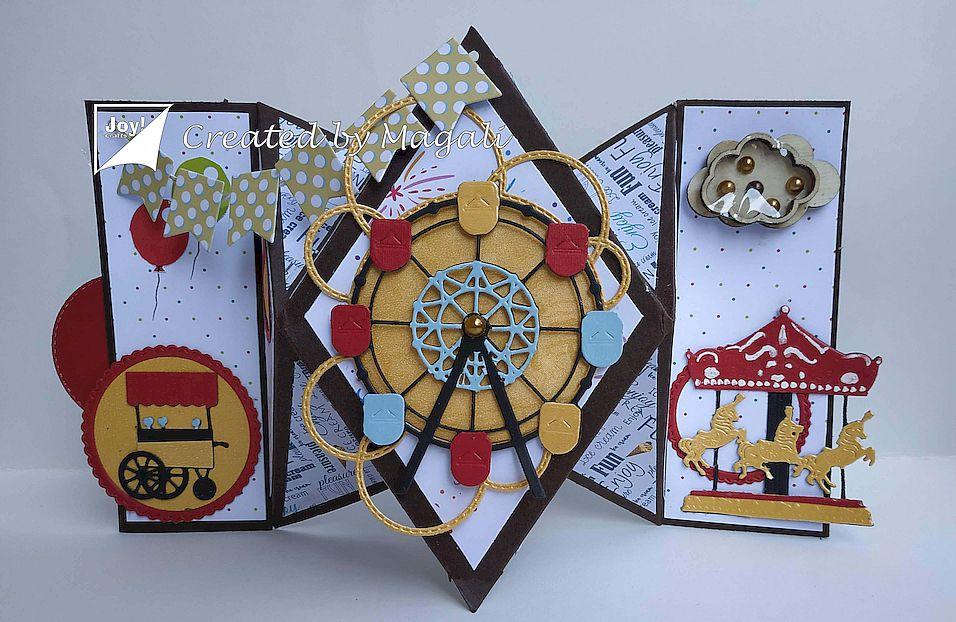 Polybesa Stencil - Card Shape with Rhomb