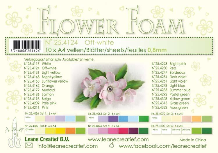 Flower Foam 10 A4 Sheets