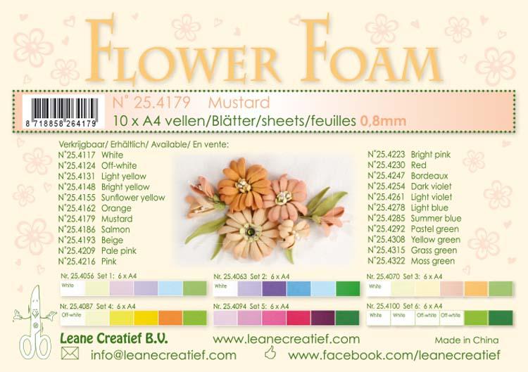 Flower Foam 10 A4 Sheets