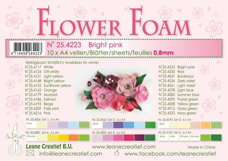 Flower Foam 10 A4 Sheets