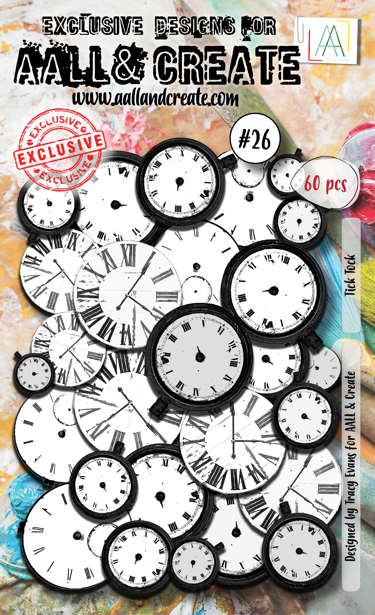 AALL and Create Ephemera Die-Cuts - 26 - Tick Tock