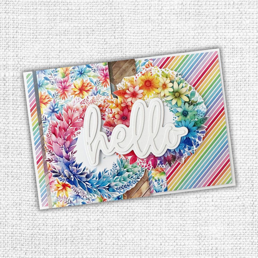 Rainbow Twirl Cut Aparts Paper Pack 31043