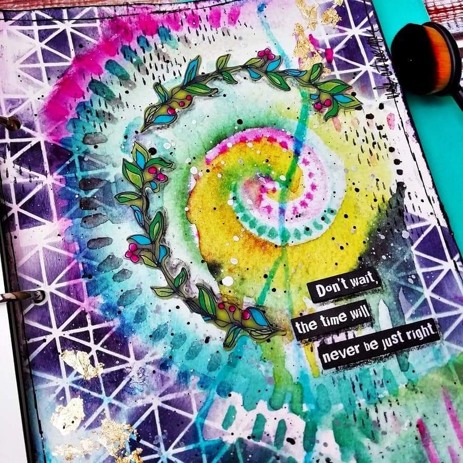 Art by Marlene Rice Paper Marlene's World nr.16