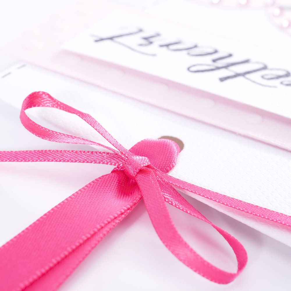 Vaessen Creative Satin Ribbon 3mmx10m Pink