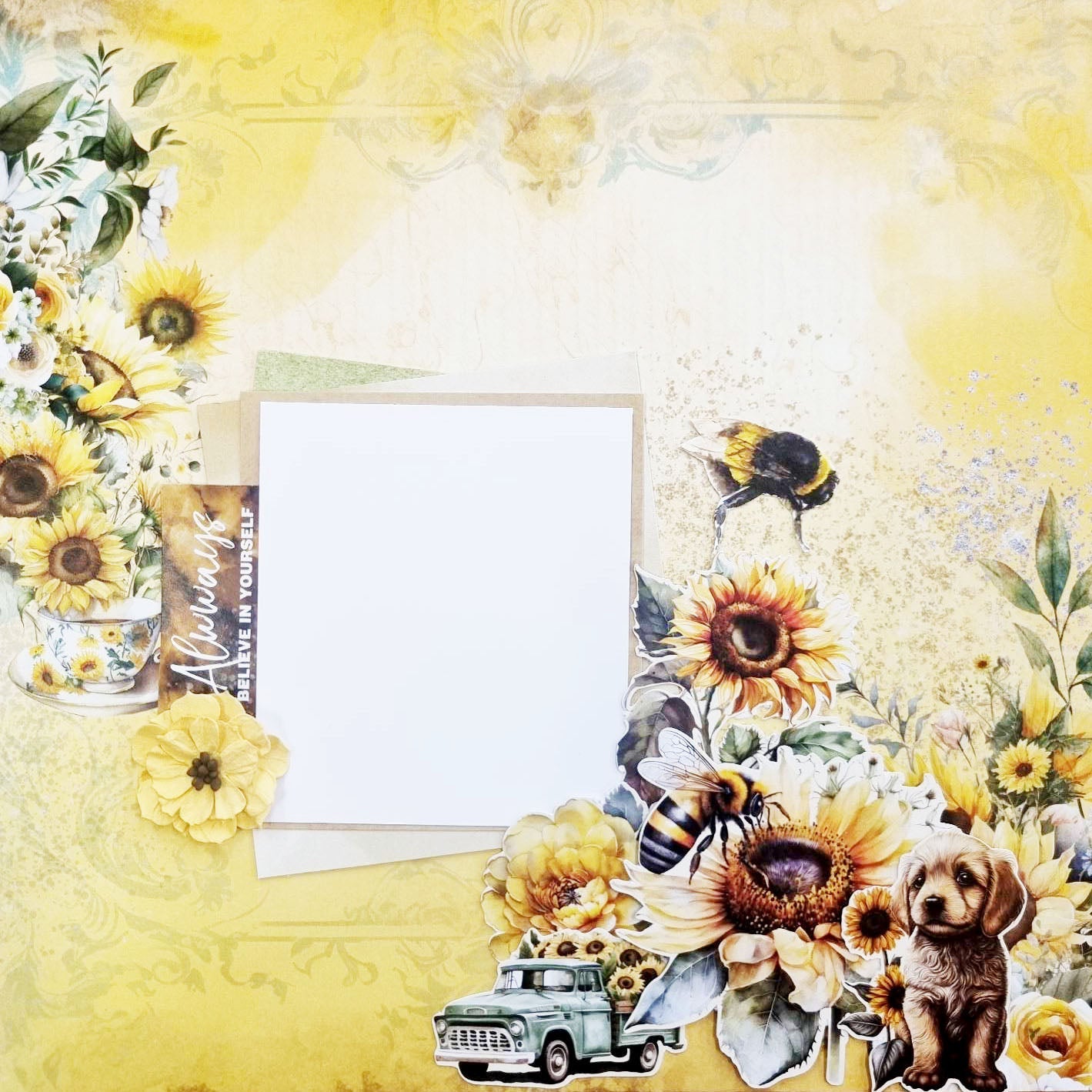 Sunflower Elixir 12x12 Collection Pack