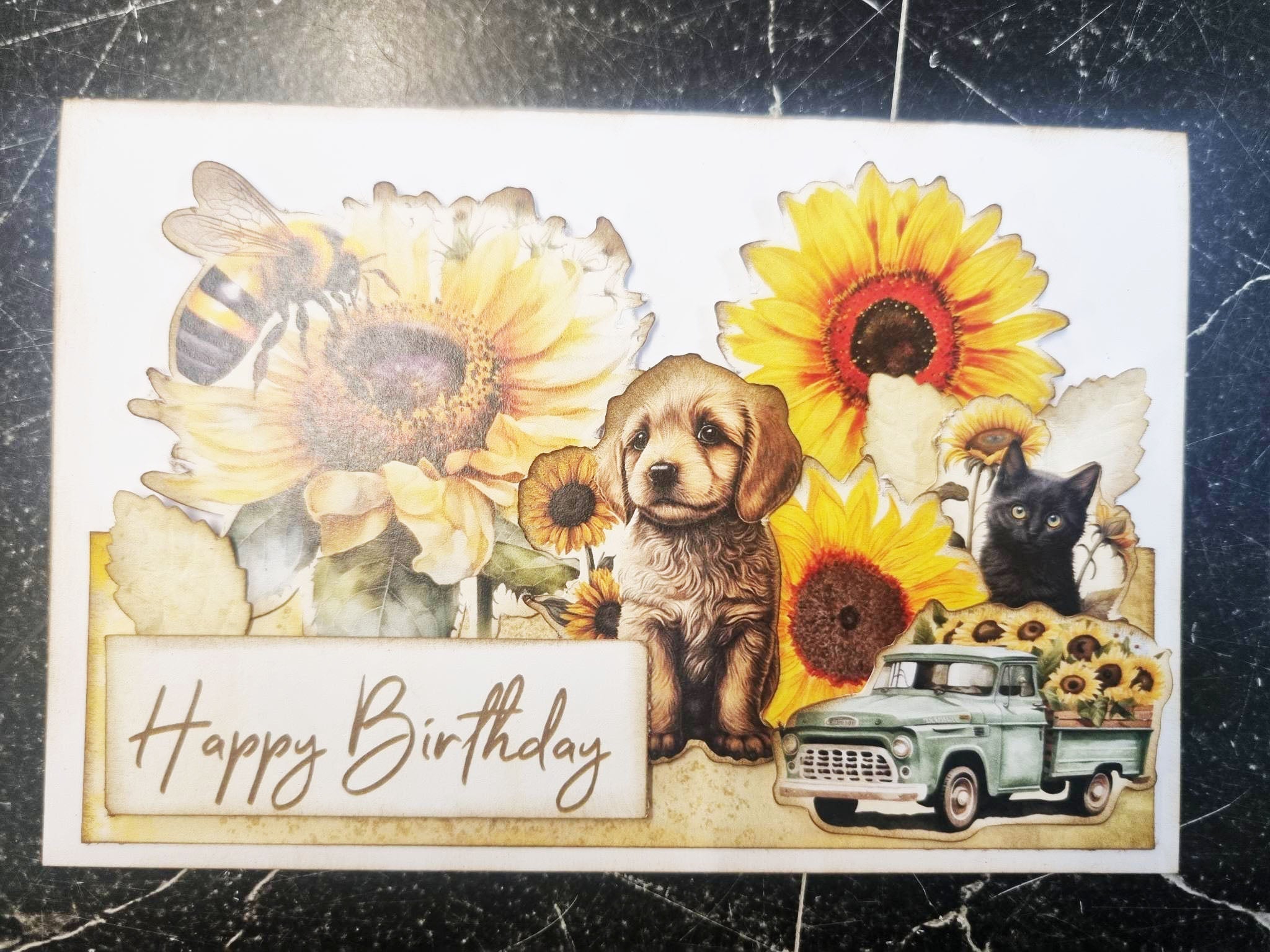 Sunflower Elixir 6x4 card pack