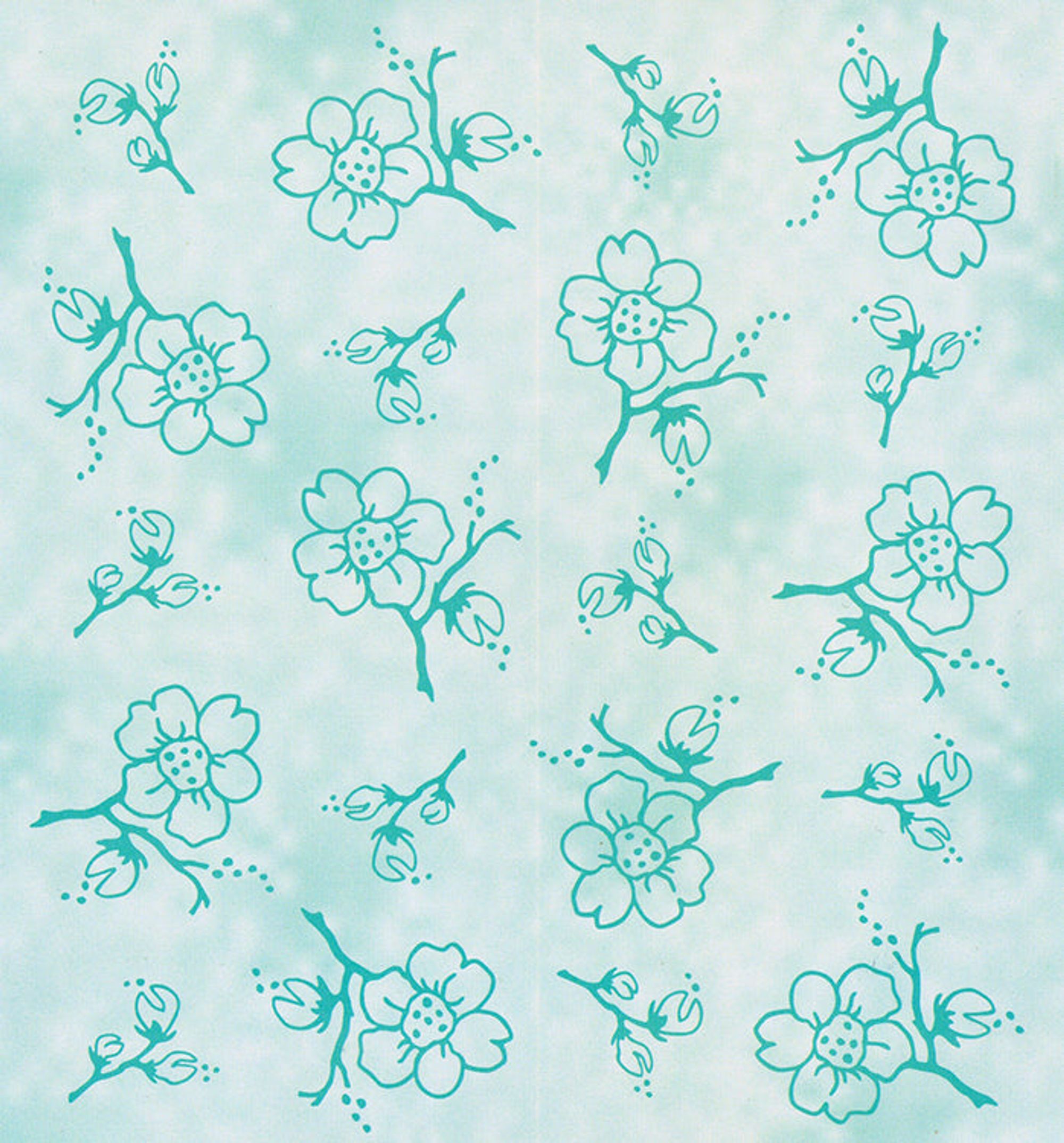 Nellie's Choice 4 x 6 3D Embossing Folder Branch with Flowers